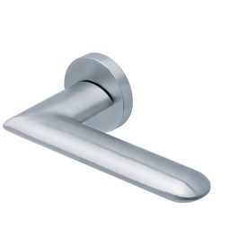   Scoop Slidebloc 3.0 1021 szálcsiszolt acél körrozettás kilincs BB