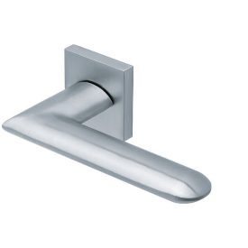   Scoop Slidebloc 3.0 1021 szálcsiszolt acél négyzetrozettás kilincs BB