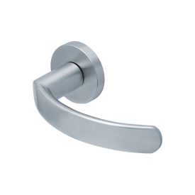   Scoop Slidebloc 3.0 1023 szálcsiszolt acél körrozettás kilincs BB