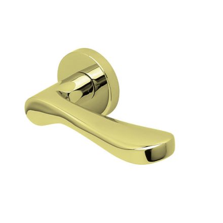 Scoop Slidebloc 3.0 1024 acél  sárgaréz PVD körrozettás kilincs BB