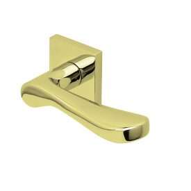   Scoop Slidebloc 3.0 1024 acél  sárgaréz PVD négyzetrozettás kilincs BB