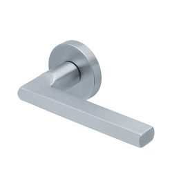   Scoop Slidebloc 3.0 1025 szálcsiszolt acél körrozettás kilincs BB