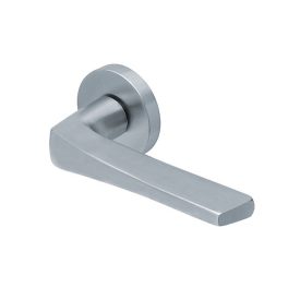   Scoop Slidebloc 3.0 1026 szálcsiszolt acél körrozettás kilincs BB