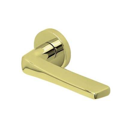 Scoop Slidebloc 3.0 1026 acél  sárgaréz PVD körrozettás kilincs BB