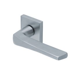   Scoop Slidebloc 3.0 1026 szálcsiszolt acél négyzetrozettás kilincs BB