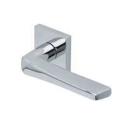   Scoop Slidebloc 3.0 1026 fényes polírozott acél négyzetrozettás kilincs BB