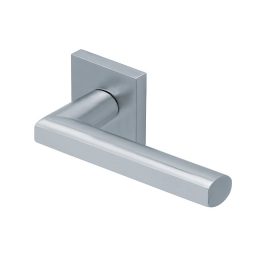   Scoop Slidebloc 3.0 1027 szálcsiszolt acél négyzetrozettás kilincs BB