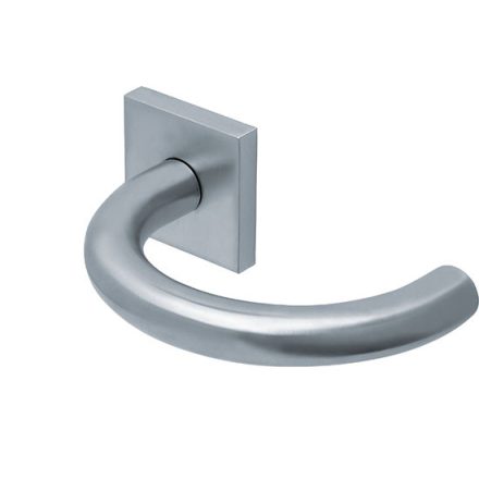Scoop Slidebloc 3.0 BALOO szálcsiszot acél négyzetrozettás kilincs 1070 BB
