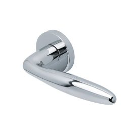   Scoop Slidebloc 3.0 SARA 1083 fényes polírozott acél négyzetrozettás kilincs BB