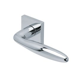   Scoop Slidebloc 3.0 SARA 1083 szálcsiszolt acél körrozettás kilincs BB