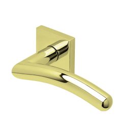   Scoop Slidebloc Light PRIMA 1084 fényes polírozott acél körrozettás kilincs BB