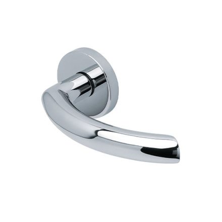 Scoop Slidebloc Light GOLF 1085 fényes polírozott acél körrozettás kilincs BB