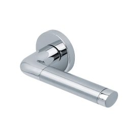   Scoop Slidebloc 3.0  DUO 1101 fényes polírozott acél körrozettás kilincs BB