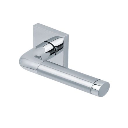 Scoop Slidebloc 3.0  DUO 1101 fényes polírozott acél négyzetrozettás kilincs BB