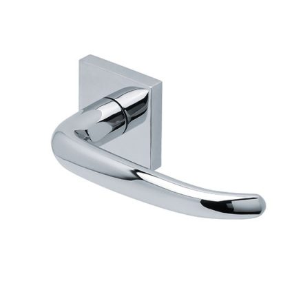Scoop Slidebloc 3.0 DRAGON 1103 fényes polírozott acél négyzetrozettás kilincs  BB