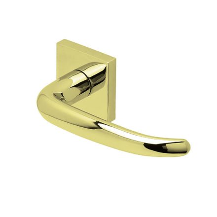 Scoop Slidebloc 3.0 DRAGON 1103 acél  sárgaréz PVD négyzetrozettás kilincs BB