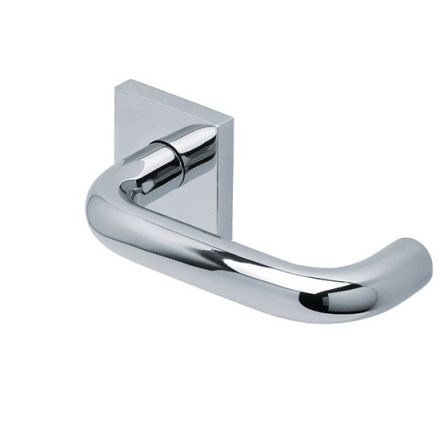 Scoop Slidebloc Light  RONDO 1104 fényes polírozott acél négyzetrozettás kilincs  BB