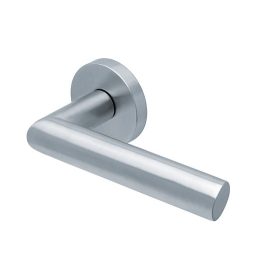   Scoop Slidebloc Light Jade 1108 szálcsiszolt acél körrozettás kilincs BB