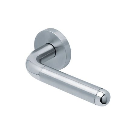 Scoop SlideBloc 3.0 ULTIMO Fényes polírozott acél körrozettás kilincs 1013 BB