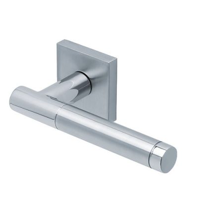 Scoop Slidebloc 3.0 ROXY II 1275 szálcsiszolt acél körrozettás kilincs BB