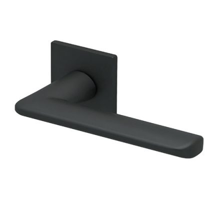 Formspiele 8010 matt fekete négyzetrozettás kilincs BB