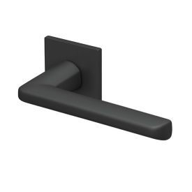 Formspiele 8050Q matt fekete négyzetrozettás kilincs BB