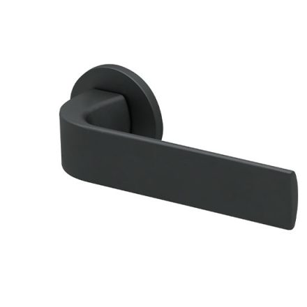 Scoop SideBloc Ultra matt fekete körrozettás BB kilincs 1106