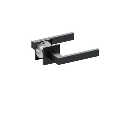 Scoop SideBloc Ultra matt fekete négyzetrozettás BB kilincs 1040