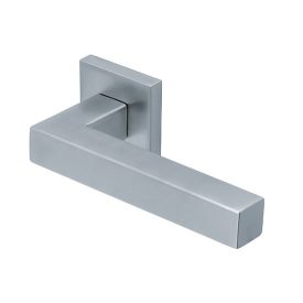   Scoop Slidebloc 3.0 TANJA 1173 fényes polírozott acél négyzetrozettás kilincs BB