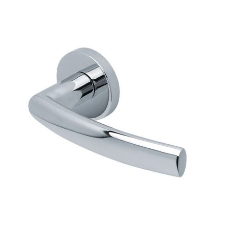 Scoop SlideBloc 3.0 GEO fényes polírozott acél körrozettás kilincs 1003 BB