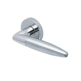   Scoop SlideBloc 3.0 OPTIMA Fényes polírozott acél körrozettás kilincs 1007 BB