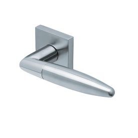   Scoop SlideBloc 3.0 OPTIMA szálcsiszolt acél négyzetrozettás kilincs 1007 BB