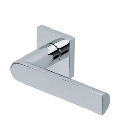   Scoop SlideBloc 3.0 SEMI Szálcsiszolt acél körrozettás kilincs 1008 BB