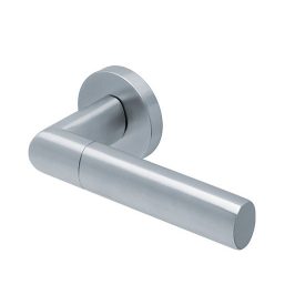   Scoop SlideBloc 3.0 1012 Szálcsiszolt acél körrozettás kilincs BB