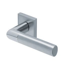   Scoop SlideBloc 3.0 1212 Szálcsiszolt acél négyzetrozettás kilincs BB