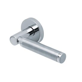   Scoop SlideBloc 3.0 ULTIMO Szálcsiszolt acél négyzetrozettás kilincs 1013 BB