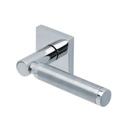   Scoop SlideBlooc 3.0 THEMA U Fényes polírozott acél körrozettás kilincs 1009 BB