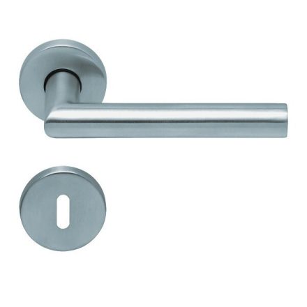 Scoop Thema inox beltéri ajtókilincs, körrozetta, BB